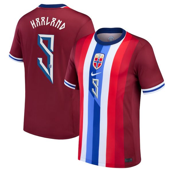 2024 Norway Home Jersey Haaland #9