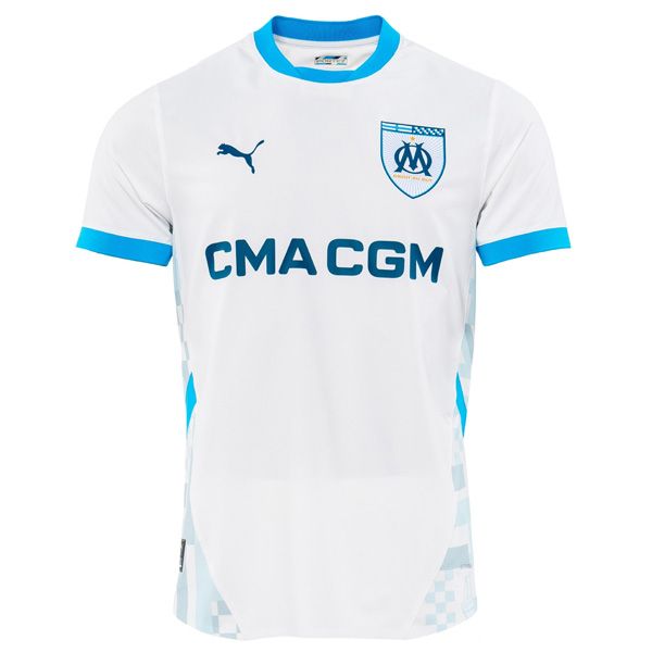 24-25 Marseille Home Authentic Jersey (Player Version)