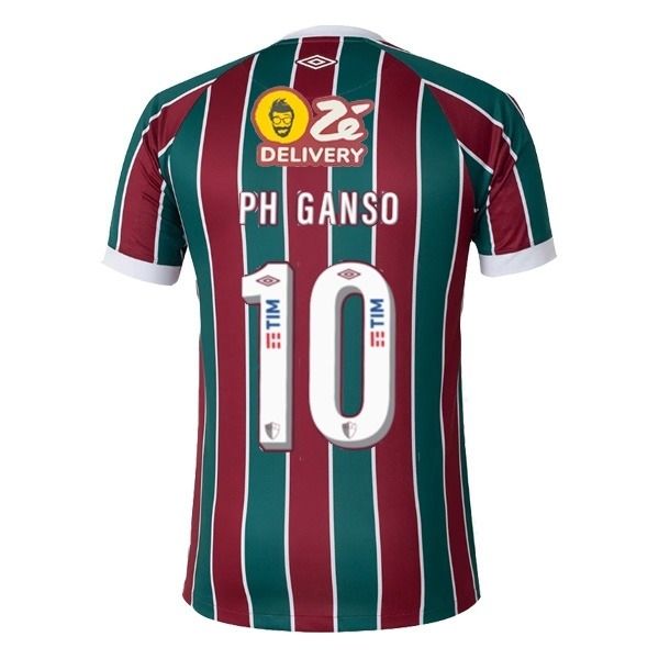 Fluminense Home Paulo Henrique Ganso #10 Copa Libertadores Final Jersey 2023/2024