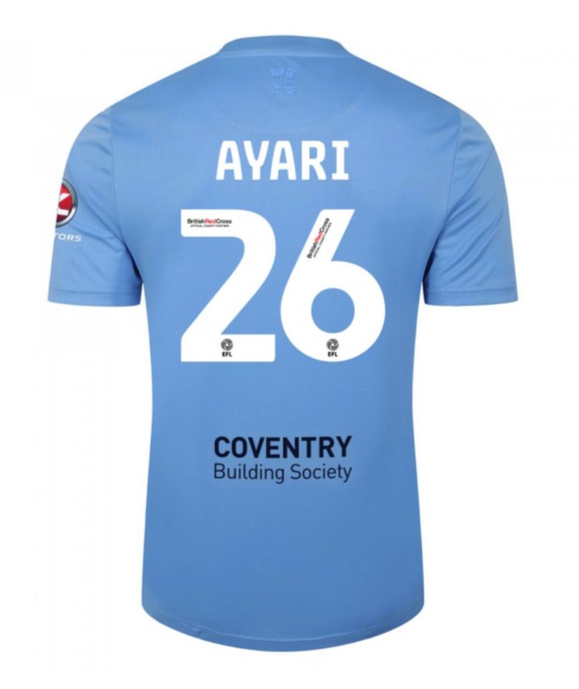 23-24 Coventry City 26 AYARI Home Jersey