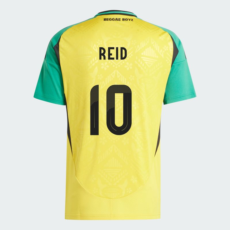 Jamaica Home Bobby De Cordova-Reid #10 Soccer Jersey 2024