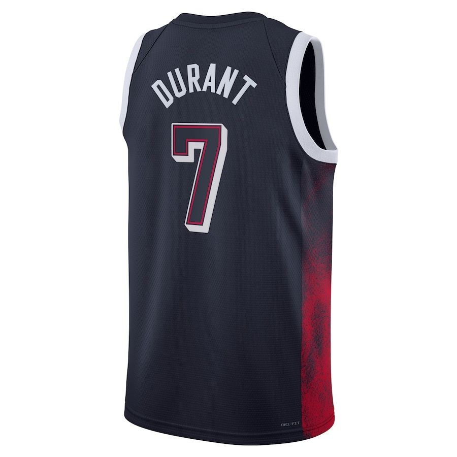 Kevin Durant #7 Navy Men's USA Basketball 2024 Swingman Player Jersey