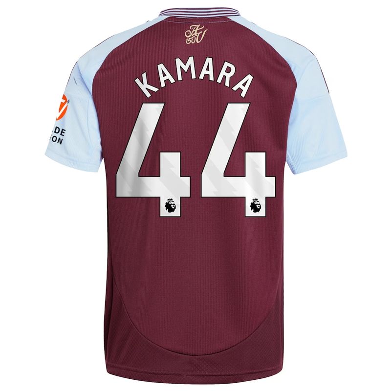 24-25 Aston Villa Home Kamara 44 Jersey