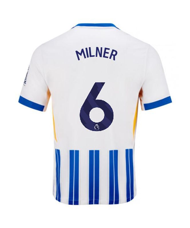 24-25 Brighton & Hove Albion MILNER 6 Home Jersey