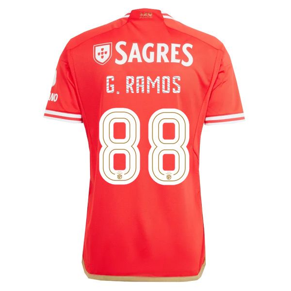 Benfica  Home G.RAMOS 88 UCL  Jersey Shirt 23-24