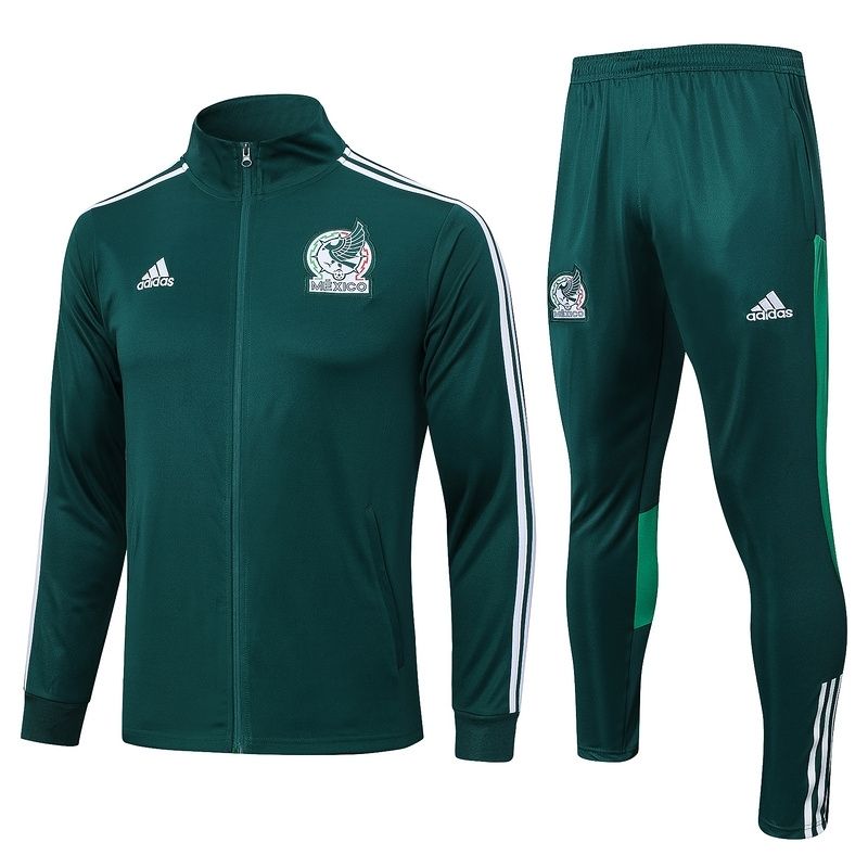 Mexico Dark Green Full Zip Tracksuit 2023/2024