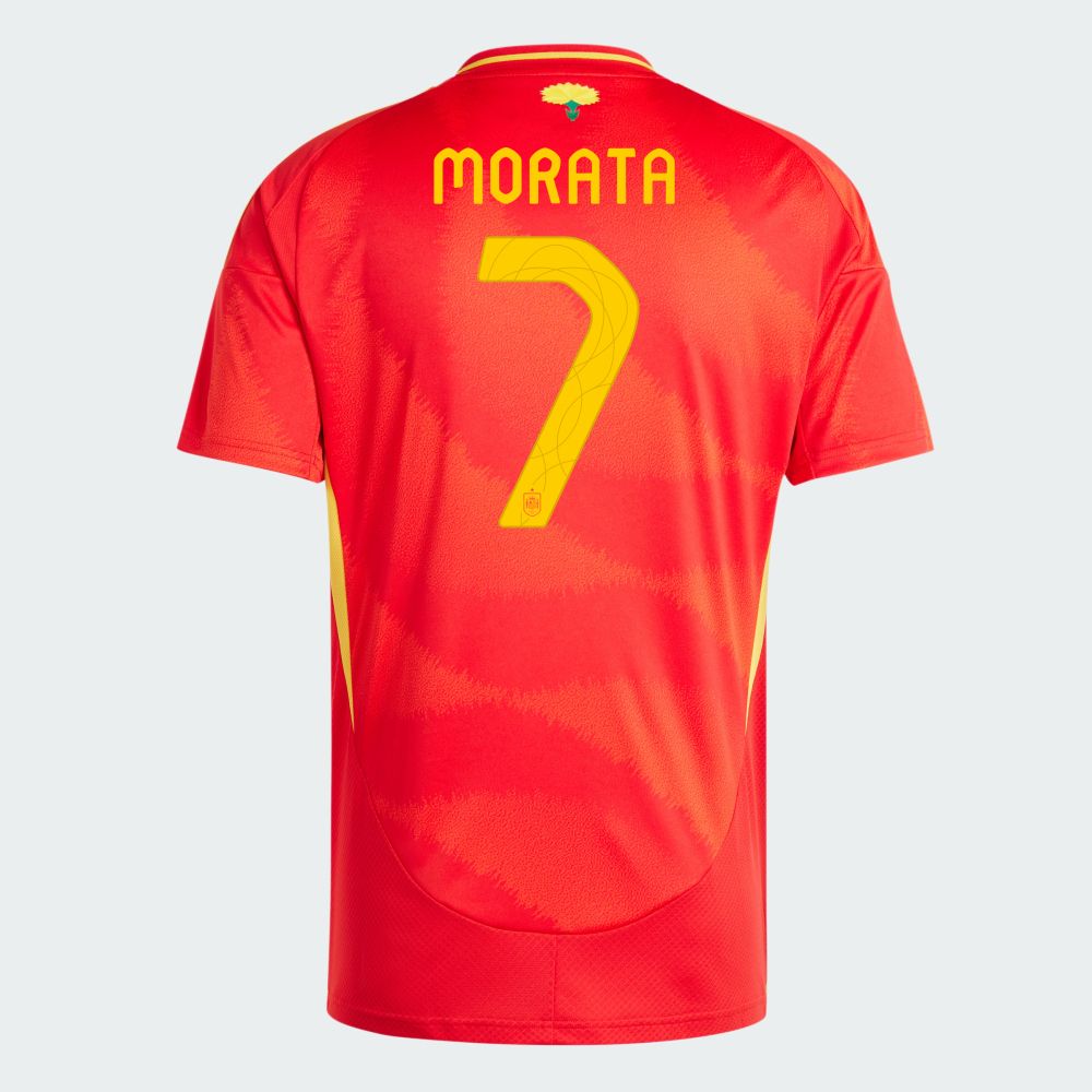 2024 Spain MORATA 7 Home Jersey