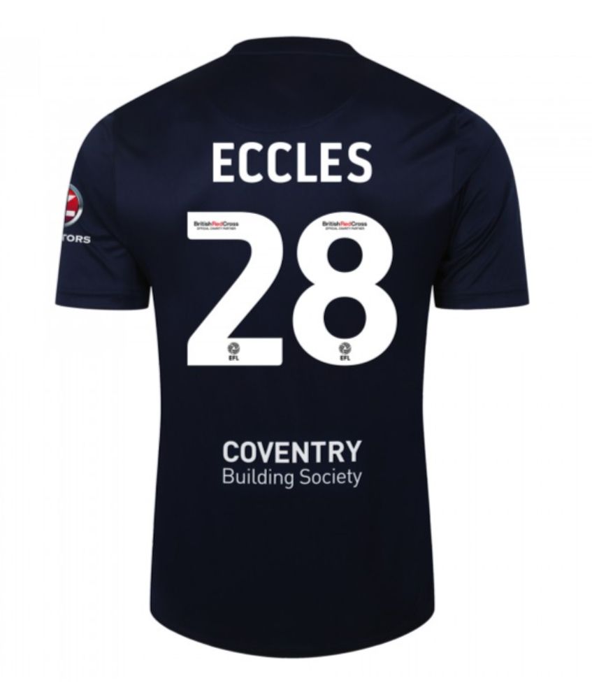 23-24 Coventry City 28 ECCLES Away Jersey