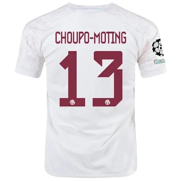 Bayern Munich Eric Maxim Choupo-Moting Third Jersey 2023/2024 With Champions League Patches