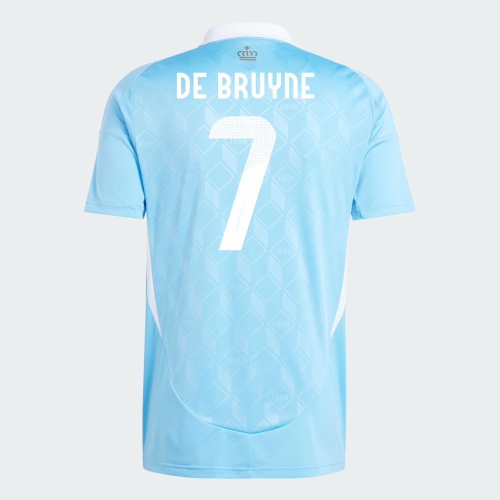 2024 Belgium DE BRUYNE 7 Away Jersey