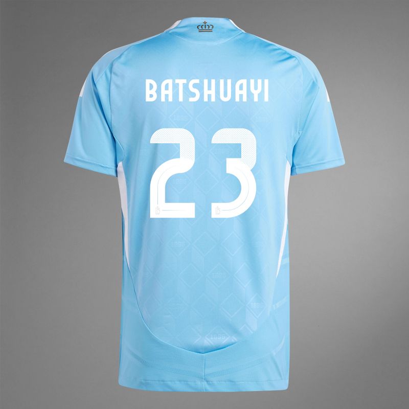 2024 Belgium BATSHUAYI 23 Away Jersey (Player Version)