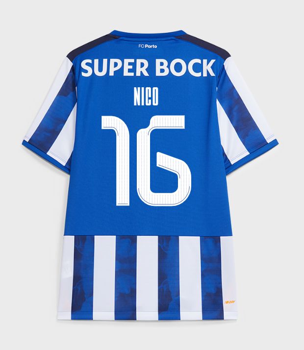 24-25 Porto Home Nico 16 Europa League Jersey