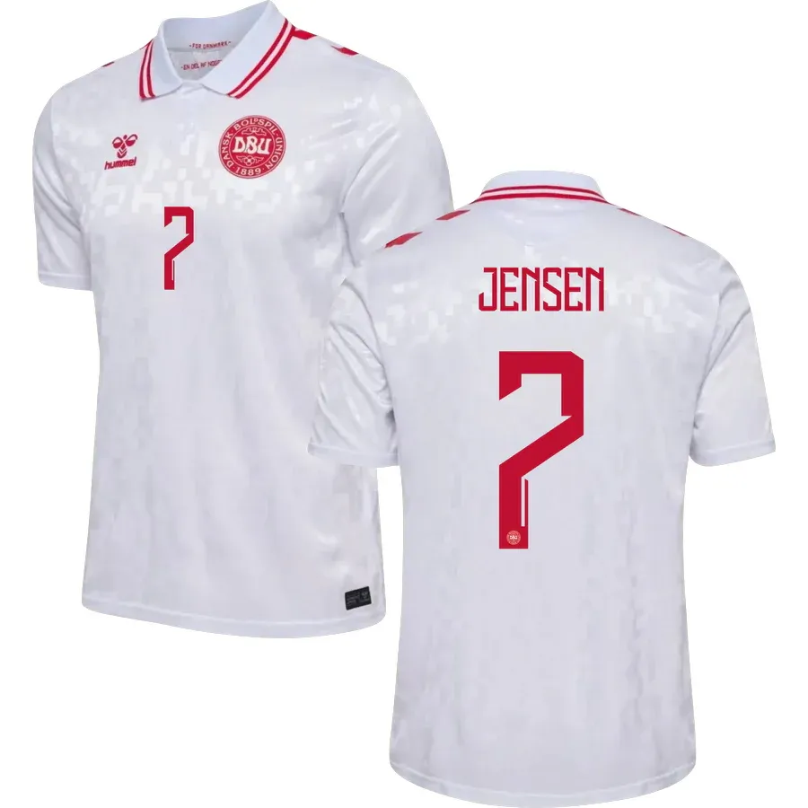 2024 Denmark JENSEN 7 Away Jersey