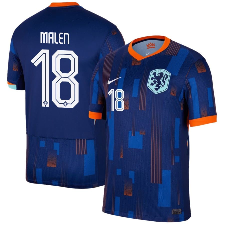 2024 Netherlands Malen 18 Away Jersey