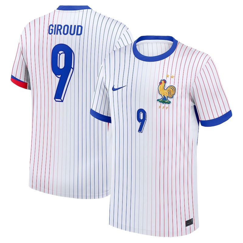 2024 France Giroud 9 Away Jersey