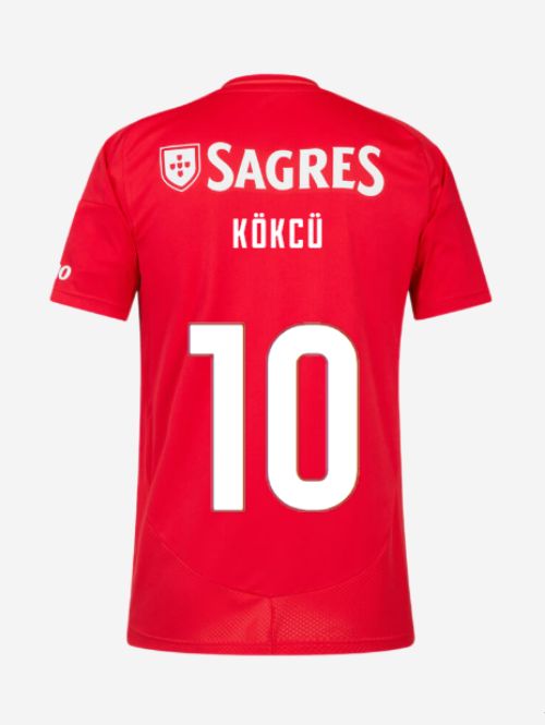 24-25 Benfica Home KÖKCÜ 10 Jersey