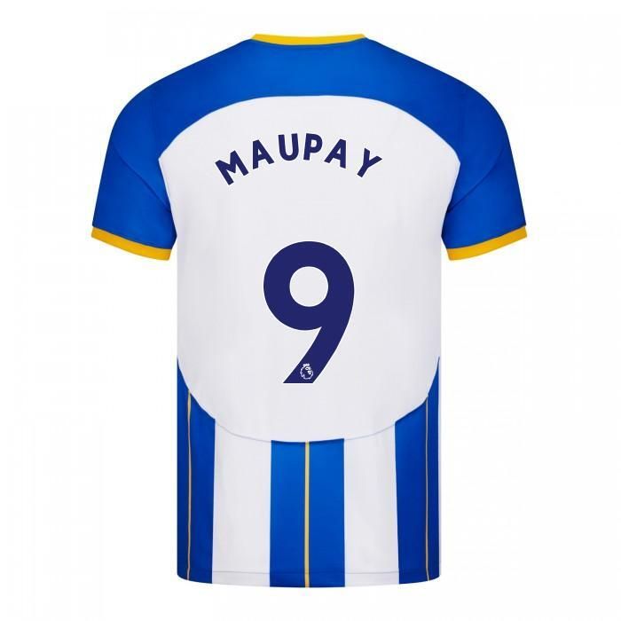 Brighton & Hove Albion  Maupay 9 Home Jersey 2022-23