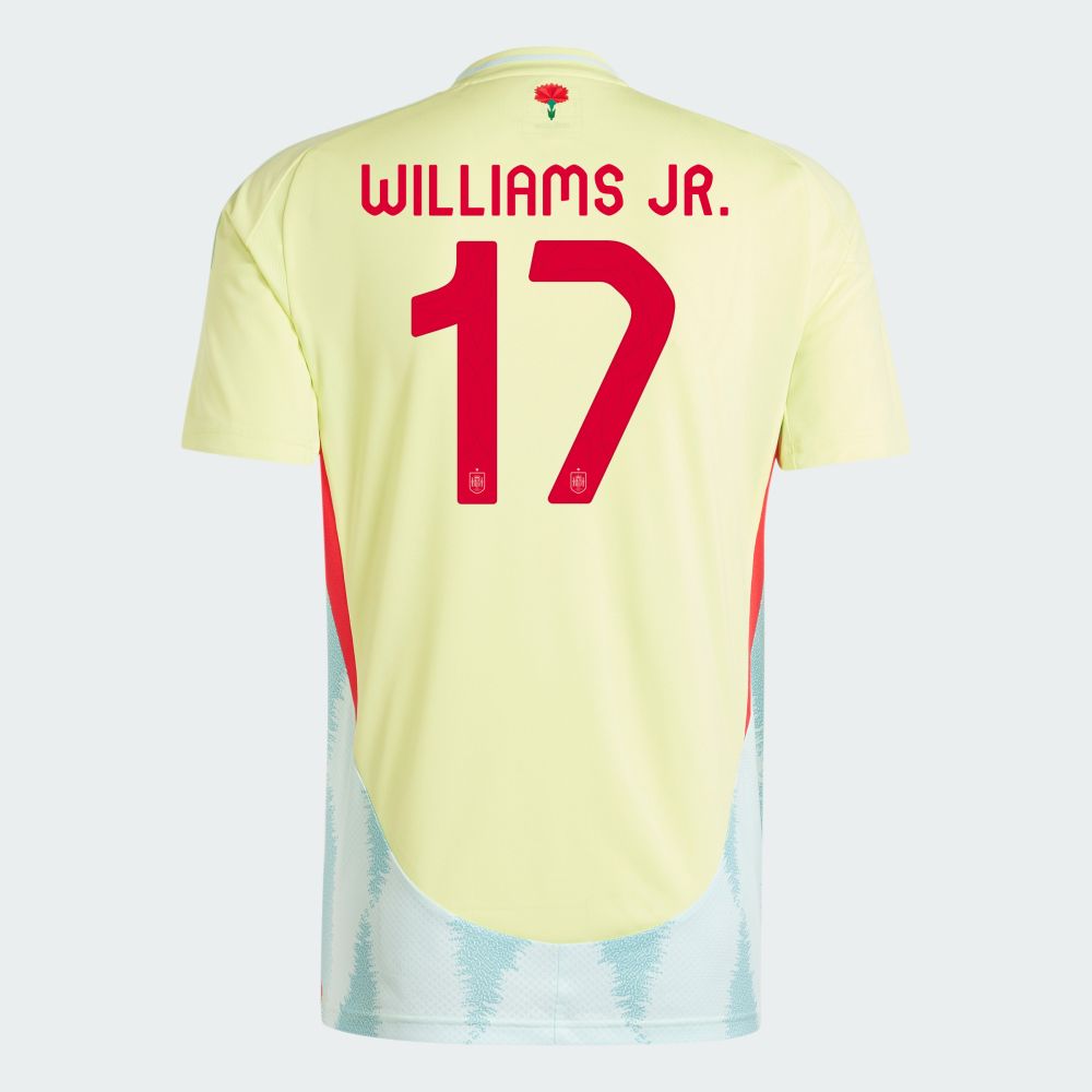 2024 Spain WILLIAMS JR. 17 Away Jersey