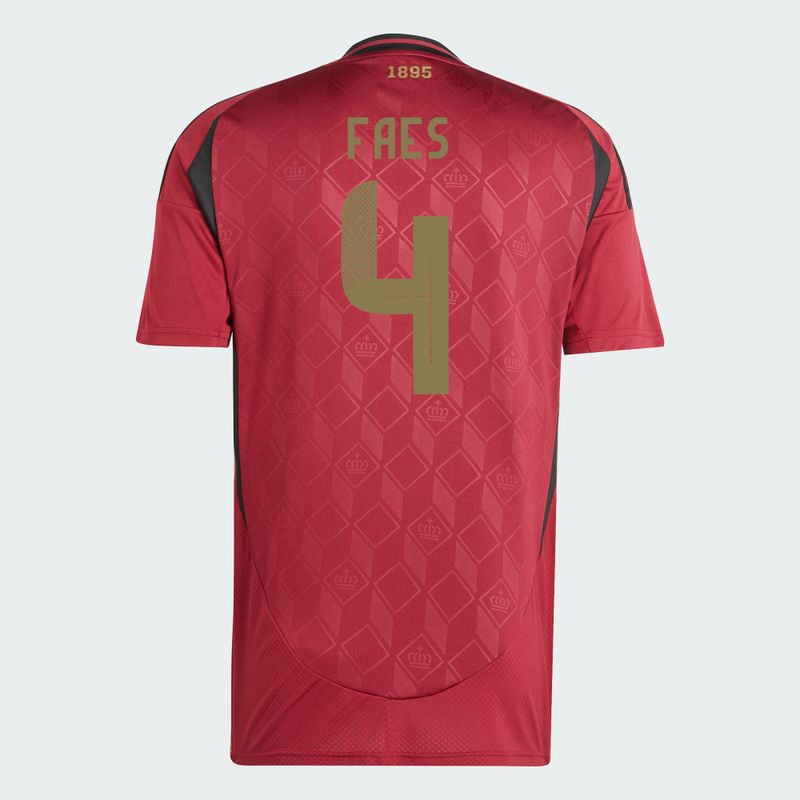 2024 Belgium FAES 4 Home Jersey