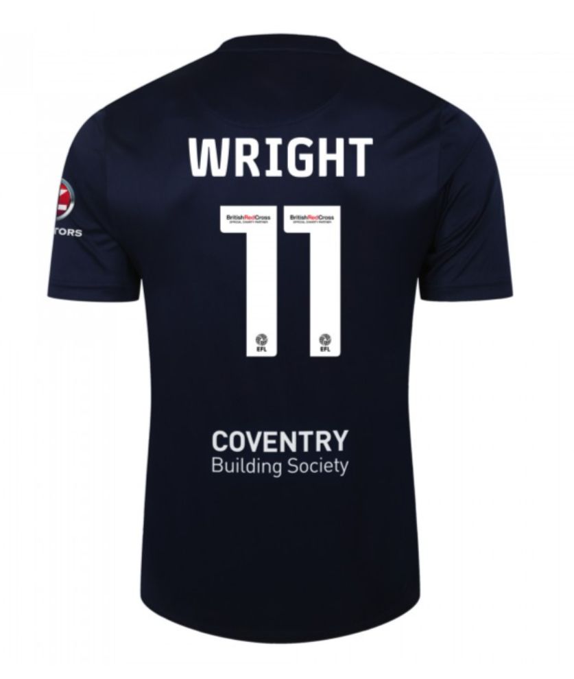 23-24 Coventry City 11 WRIGHT Away Jersey