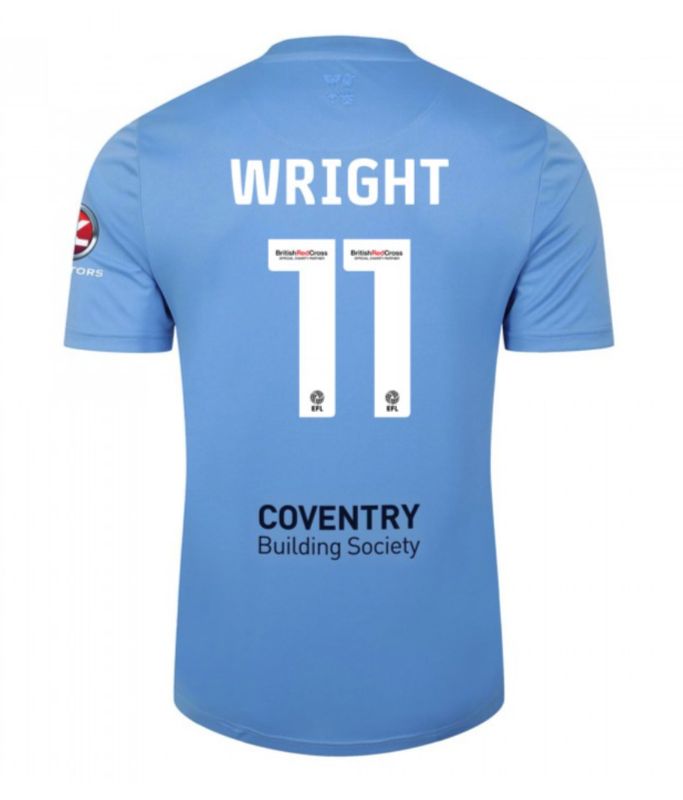 23-24 Coventry City 11 WRIGHT Home Jersey