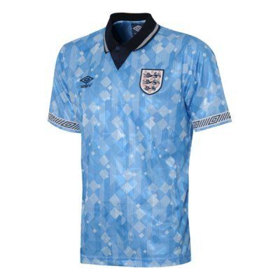 1990 England Third Retro Football Jersey Shirt