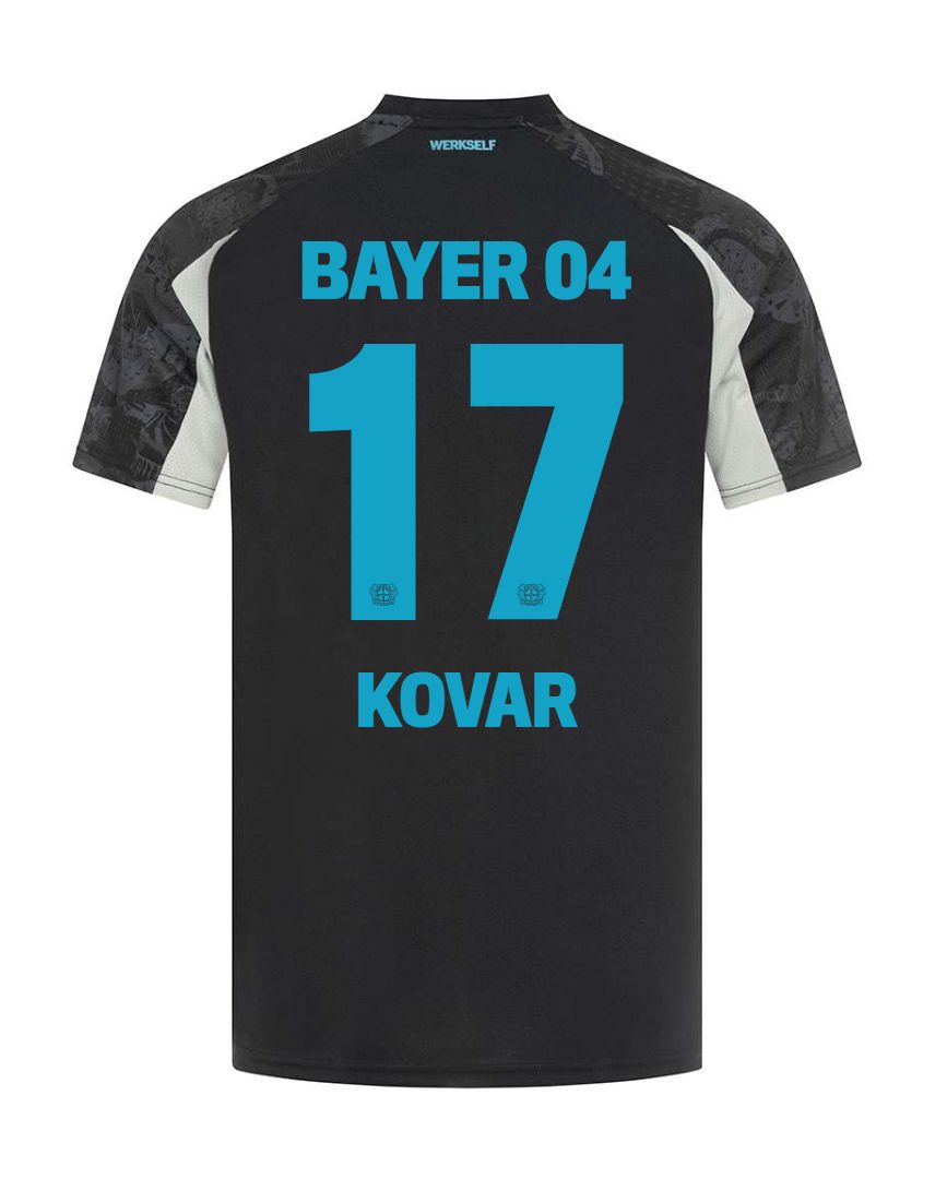 24-25 Bayer Leverkusen Kovar 17 Third Soccer Jersey