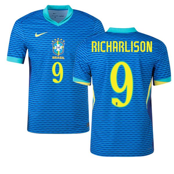 2024 Brazil RICHARLISON 9 Away Jersey (Player Version)