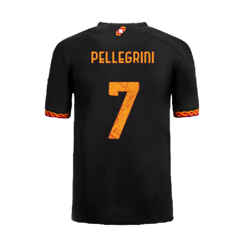 AS Roma Lorenzo Pellegrini  #7 Third Jersey 2023-2024