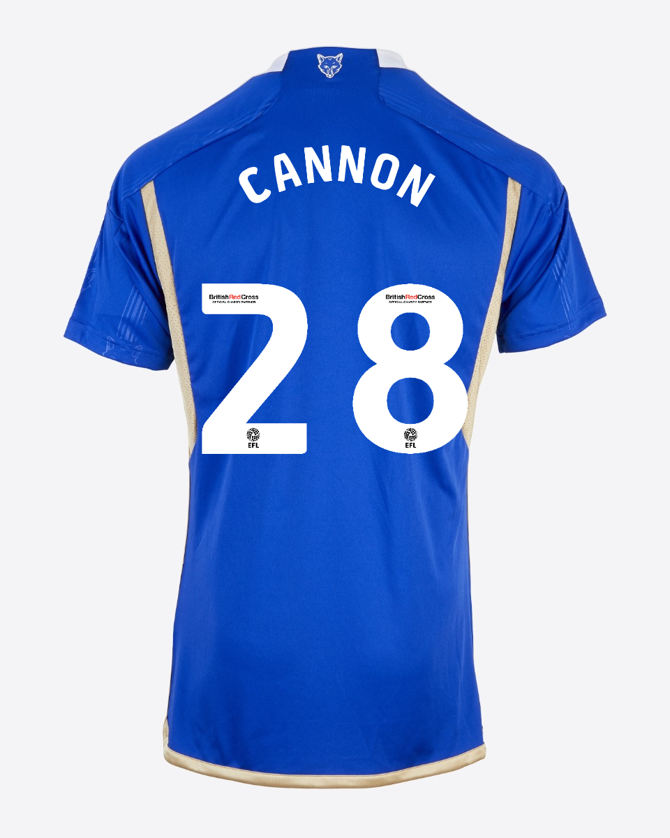 23-24 Leicester City CANNON 28 Home Jersey