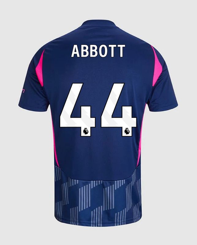 24-25 Nottingham Forest Away Abbott 44 Jersey