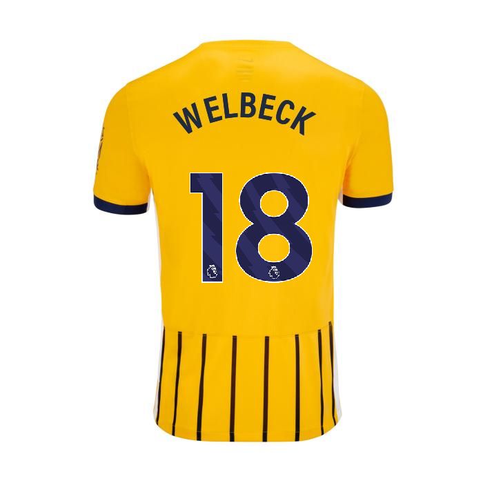 24-25 Brighton & Hove Albion WELBECK 18 Away Jersey