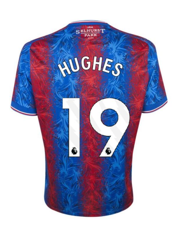 Crystal Palace Home HUGHES 19 Jersey 24-25