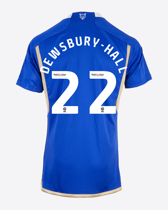 23-24 Leicester City DEWSBURY-HALL 22 Home Jersey