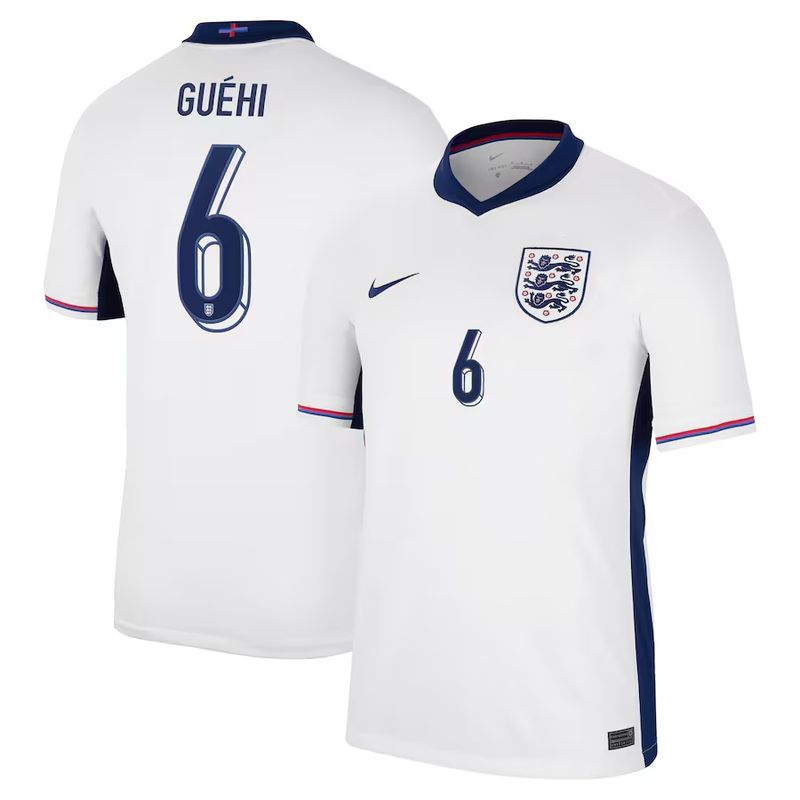 2024 England Guéhi 6 Home Jersey