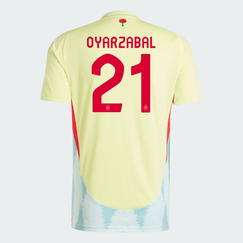 2024 Spain OYARZABAL 21 Away Jersey