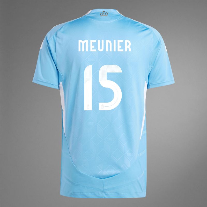 2024 Belgium MEUNIER 15 Away Jersey (Player Version)