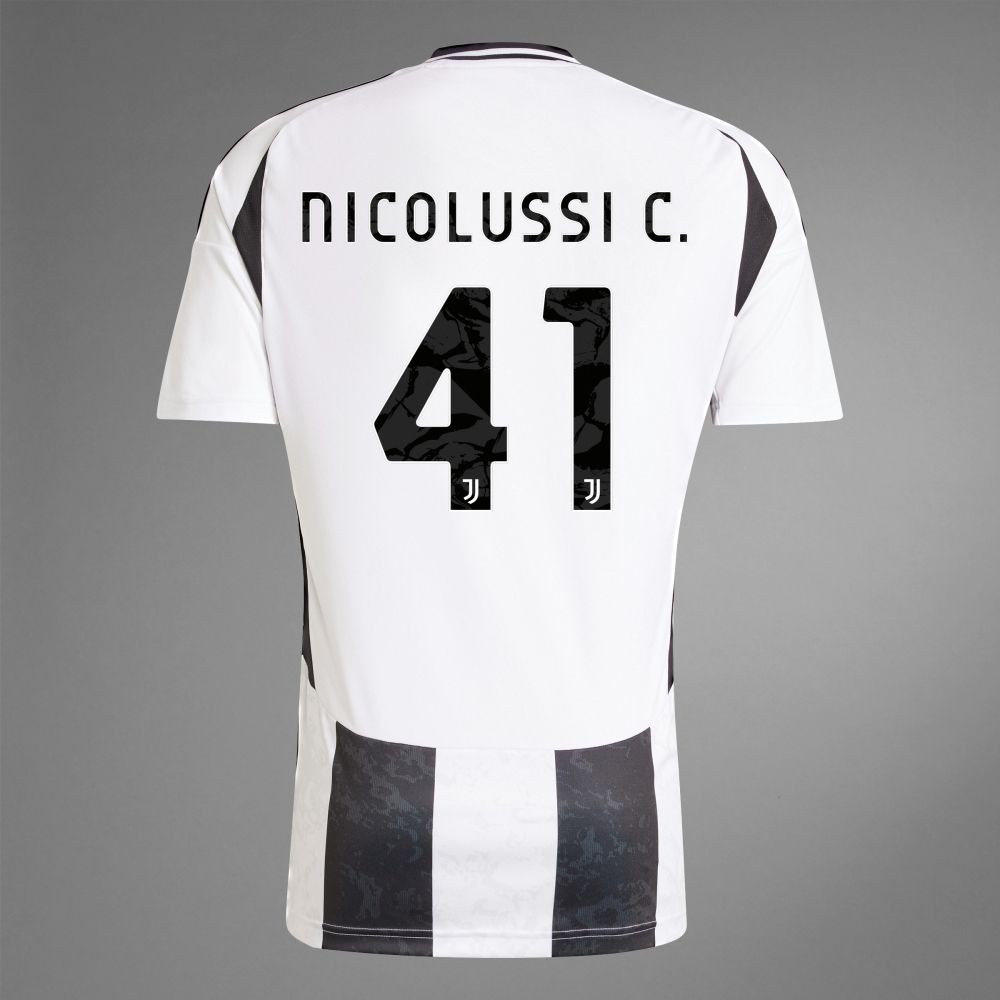 Juventus Home NICOLUSSI C. 41 Jersey 24-25