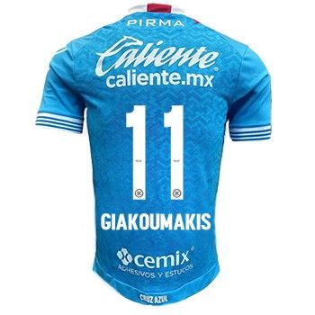 Cruz Azul Home GIAKOUMAKIS 11 Jersey 24-25