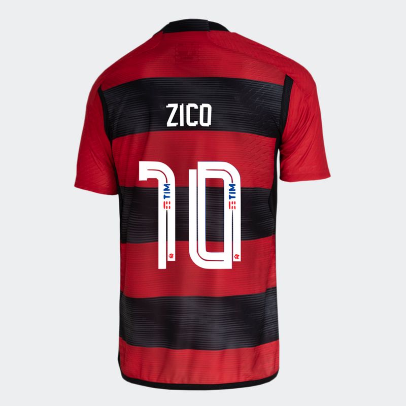 Flamengo Home Zico 10 Jersey Shirt 2023/24 (Player Version)