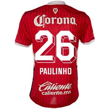 24-25 Toluca Home PAUILINHO 26 Jersey