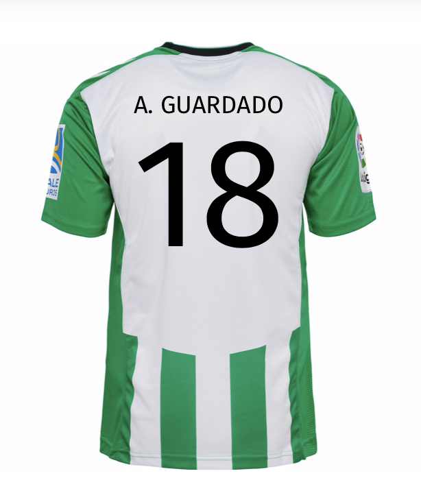 Real Betis Home Andrés Guardado 18 Jersey 22-23