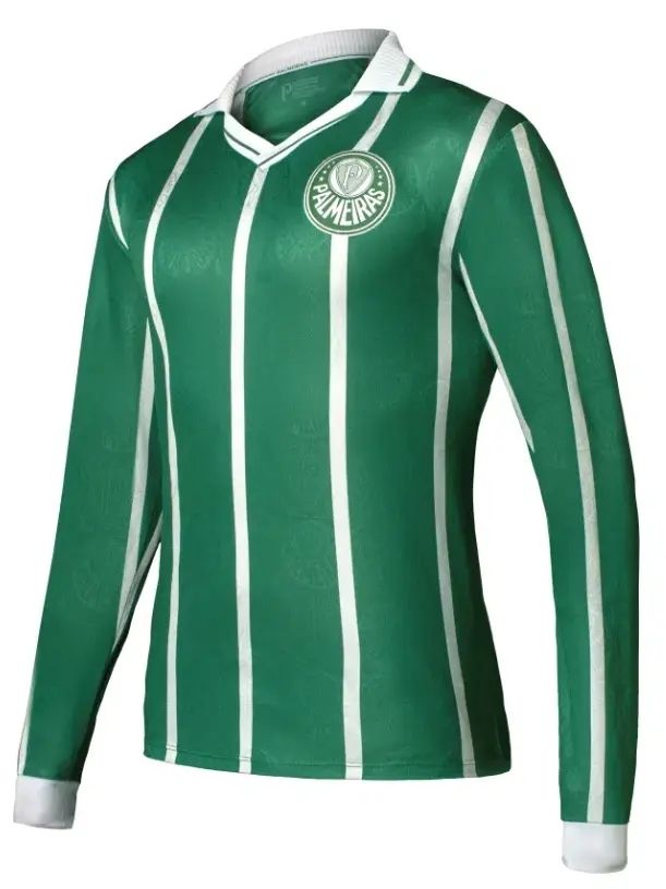 Palmieras Home Retro Long Sleeve Jersey 1993 (Replica)