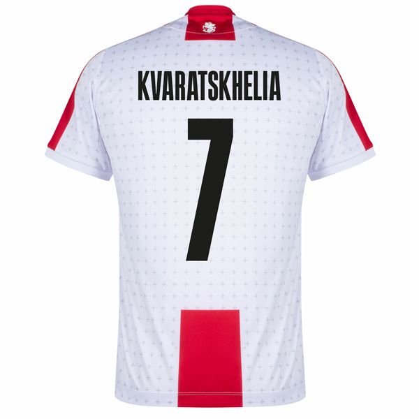 2024 Georgia Home Jersey Kvartskhelia #7