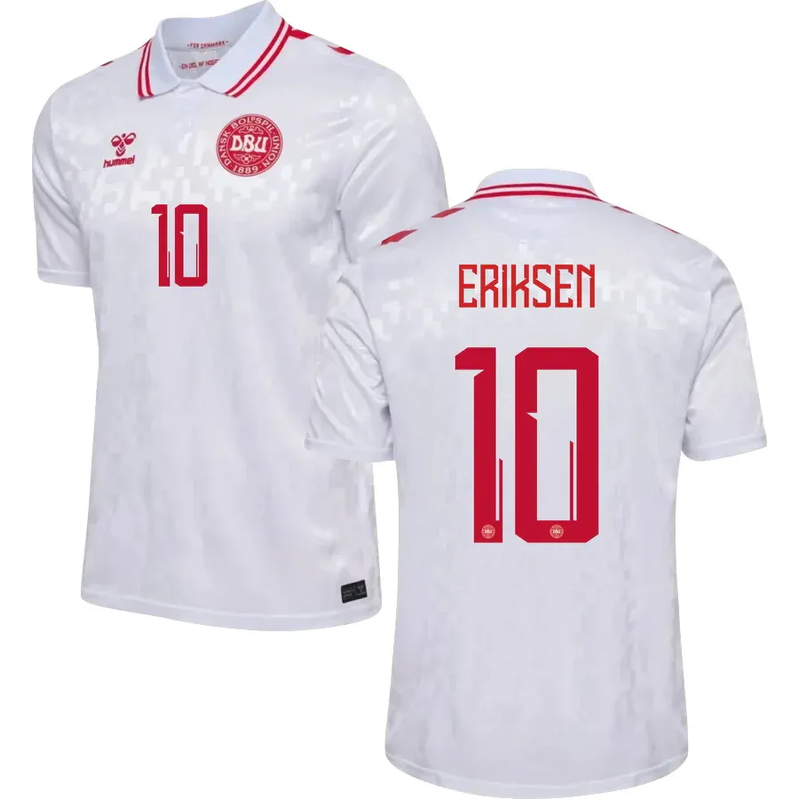 2024 Denmark ERIKSEN 10 Away Jersey