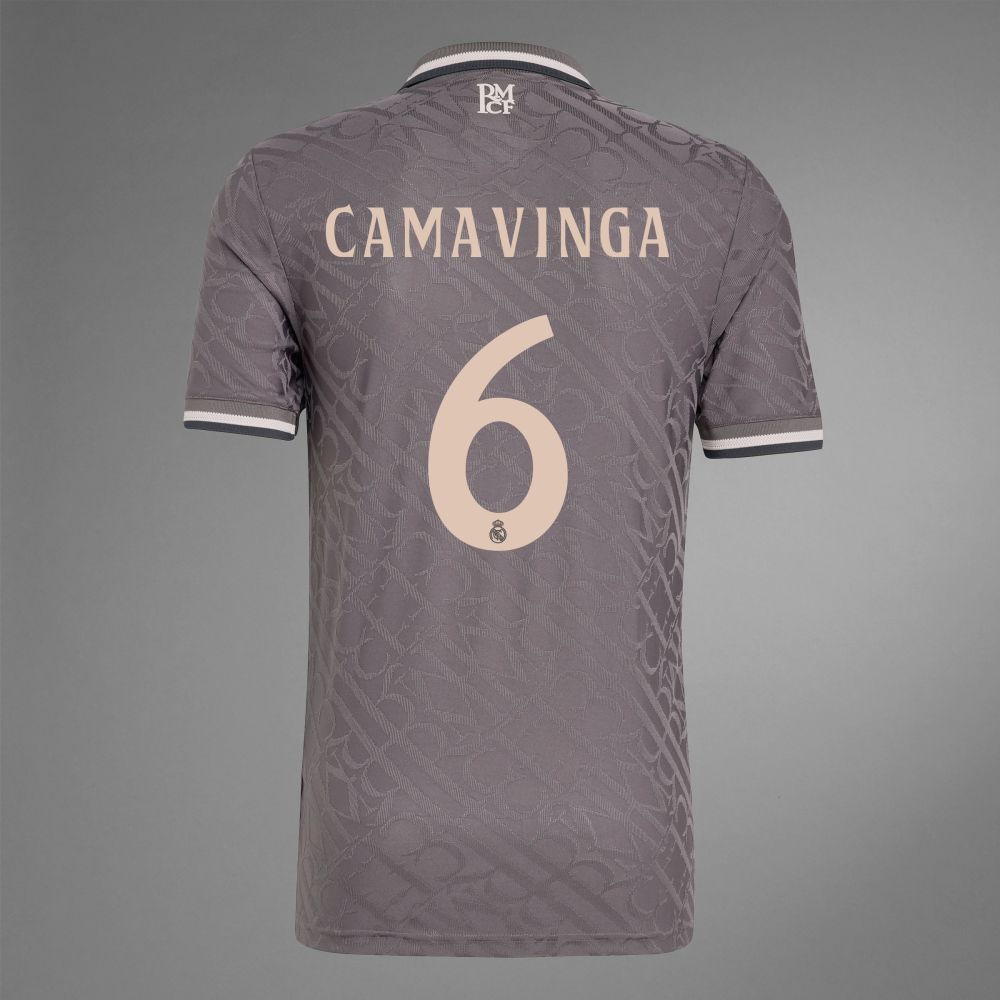 24-25 Real Madrid Third CAMAVINGA 6 Jersey