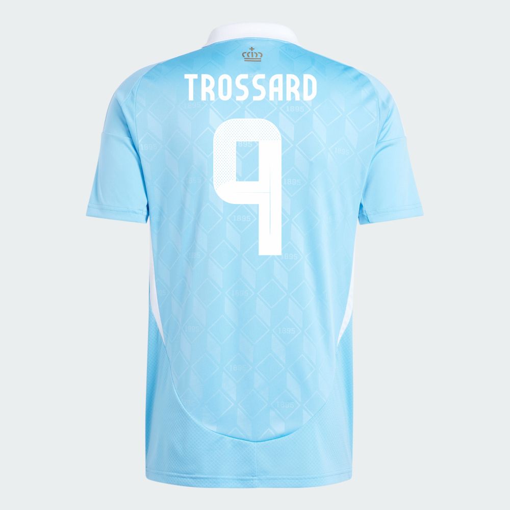 2024 Belgium TROSSARD 9 Away Jersey