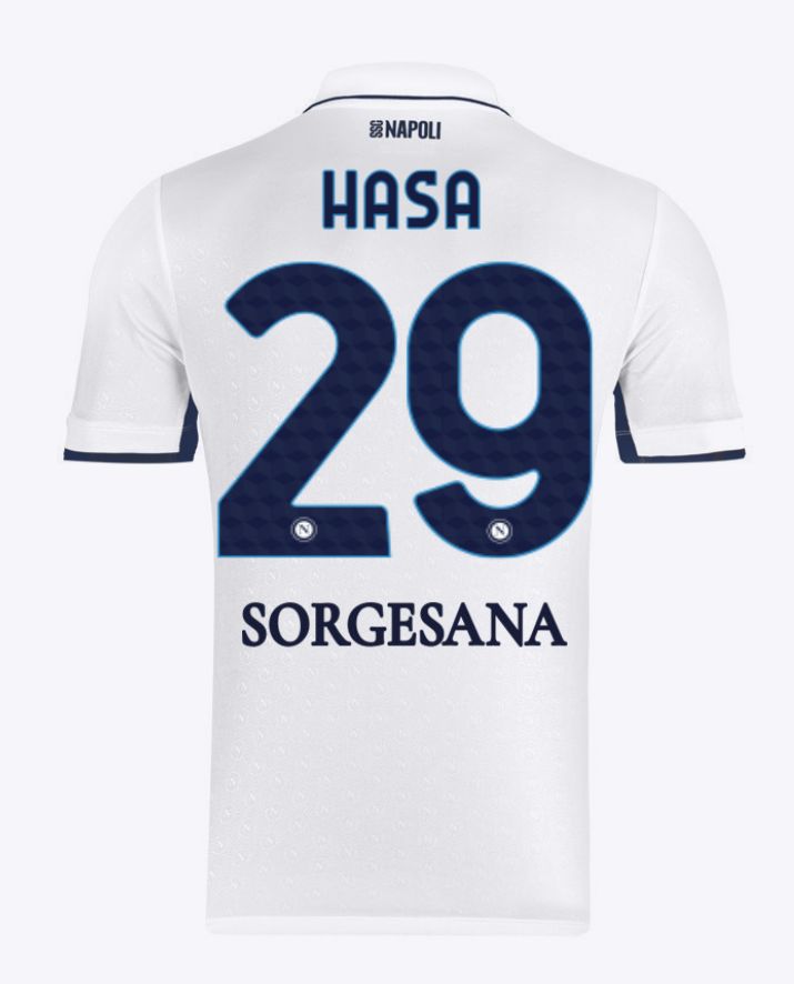 24-25 Napoli Away 29 Hasa Jersey