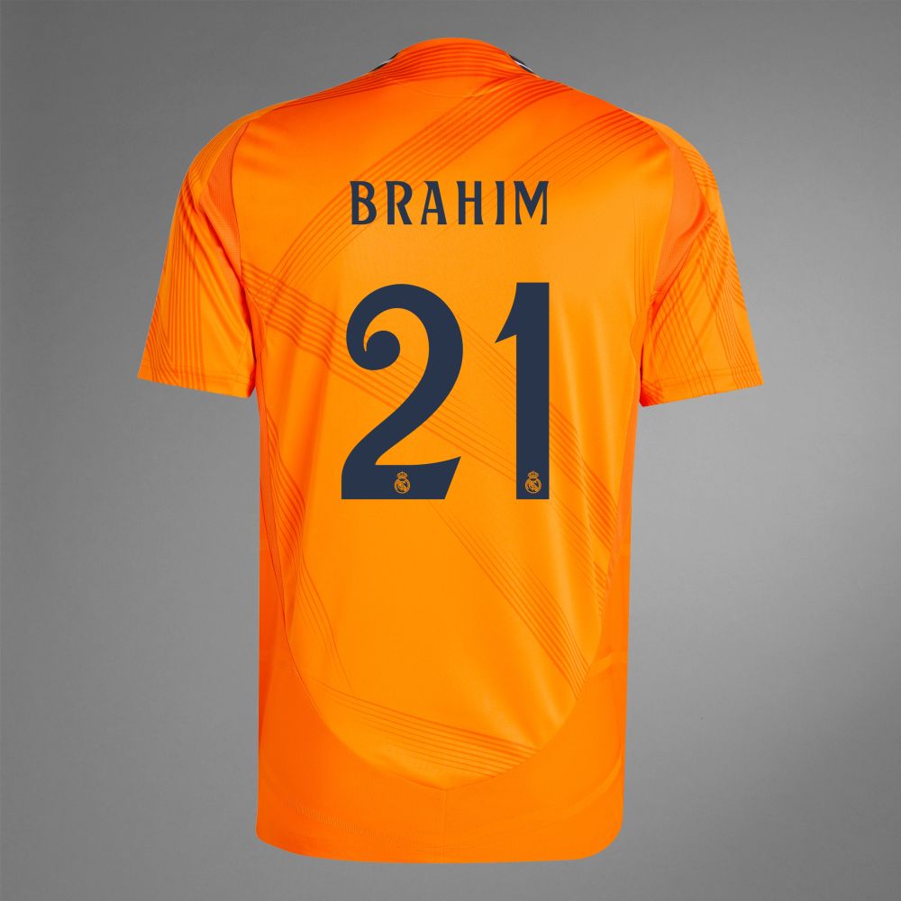 24-25 Real Madrid Away BRAHIM 21 Jersey (Player Version)