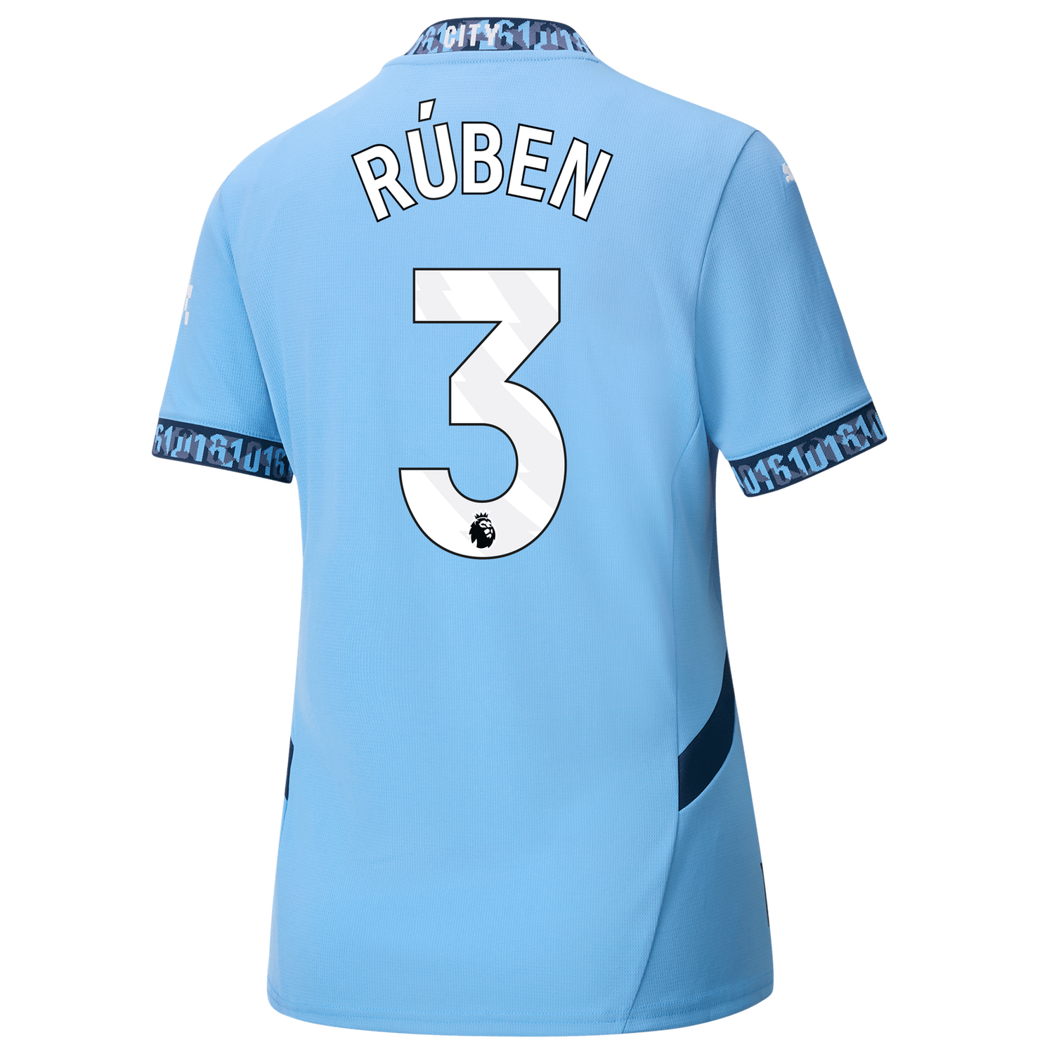 Manchester City Ruben Dias 3 Home Women's Jersey 2024-25